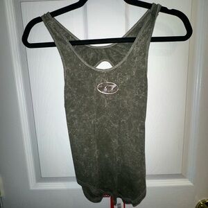 Diesel Sleeveless Cut Out Tank Top